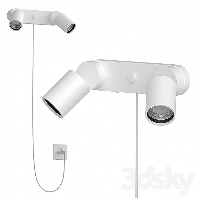 Lamp IKEA NIMONE 3D Model Lamp IKEA NIMONE 3D Model