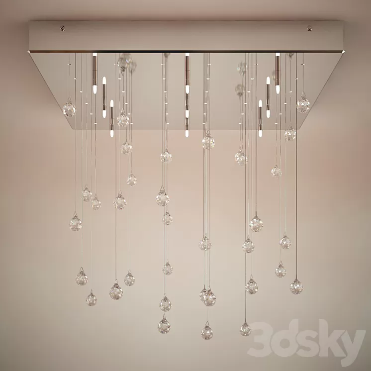 Lamp ILFARI Sprankling-Disk-400-C9-6062 3D Model