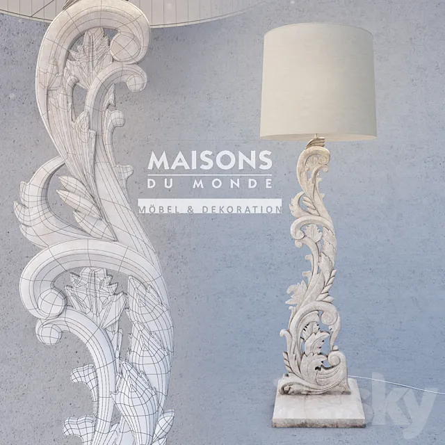 Lamp Lamp sculpture celestine 3DModel Lamp Lamp sculpture celestine 3DModel