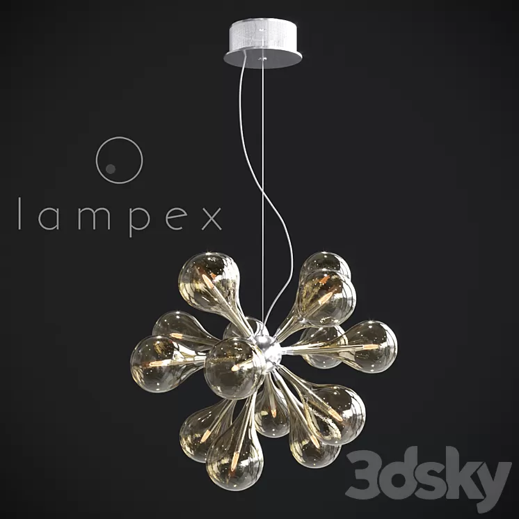 Lamp Lampex Avia 15 3D Model Lamp Lampex Avia 15 3D Model