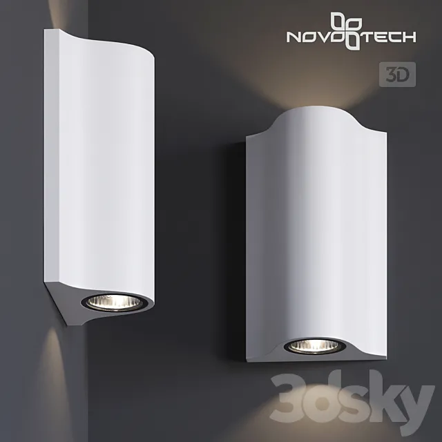 Lamp landscape LED NOVOTECH 357519 CALLE 3D Model