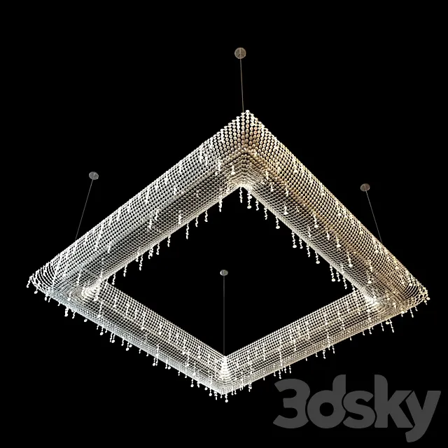 Lamp nella vetrina koi 3D Model Lamp nella vetrina koi 3D Model