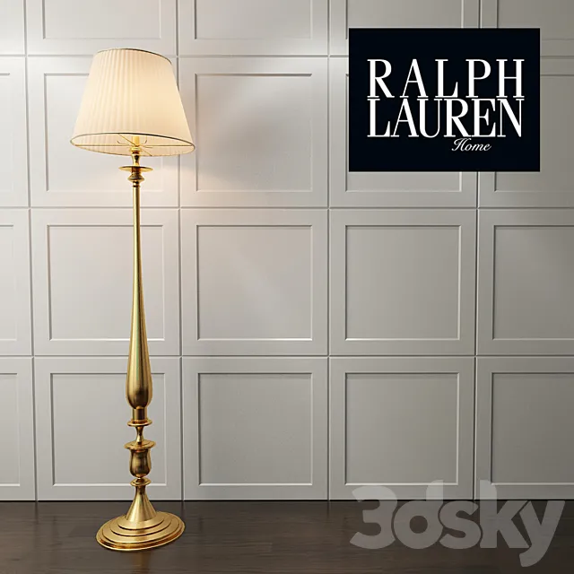 lamp RALPH LAUREN DARIEN FLOOR LAMP 3D Model lamp RALPH LAUREN DARIEN FLOOR LAMP 3D Model