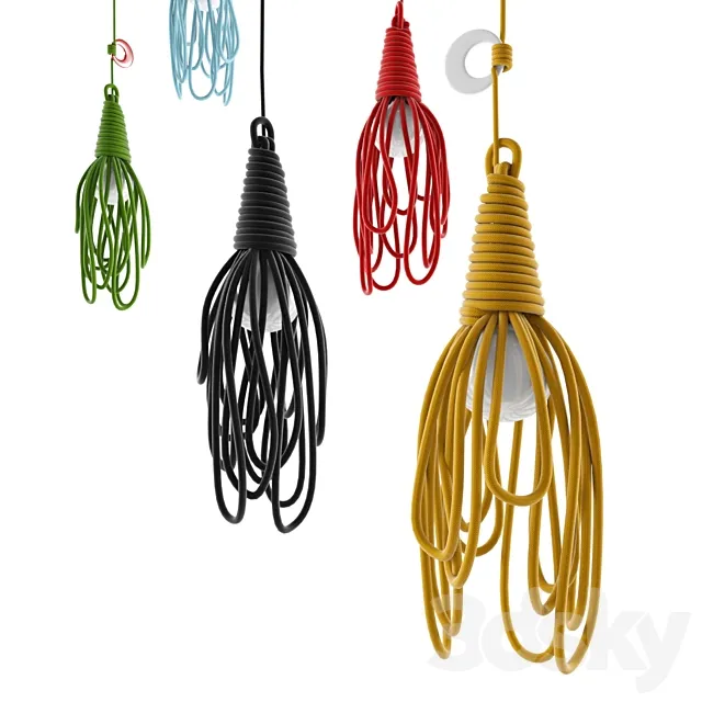 Lamp Rope 3DModel Lamp Rope 3DModel