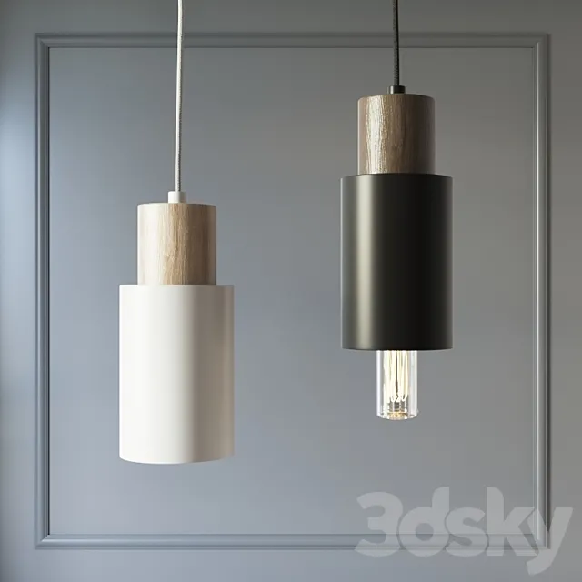 Lamp S05 and S05 spot 3DModel Lamp S05 and S05 spot 3DModel