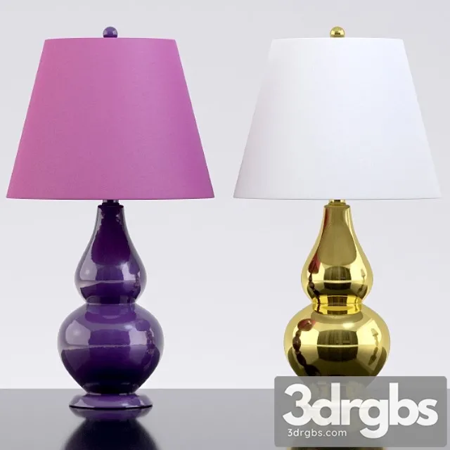 Lamp safavieh cybil 3D Model Download