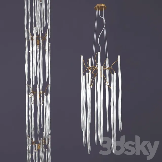 Lamp Serip Noveltys CT 3307_32 Clear 3D Model Lamp Serip Noveltys CT 3307_32 Clear 3D Model