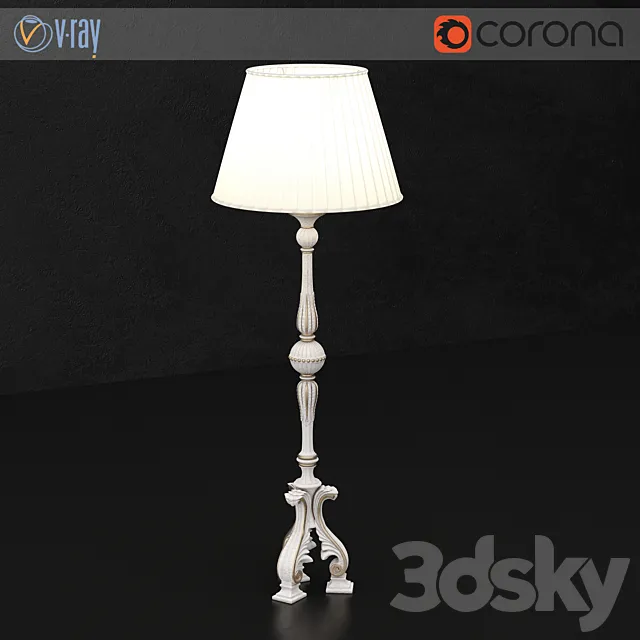 Lamp Silvano Grifoni 3D Model Lamp Silvano Grifoni 3D Model
