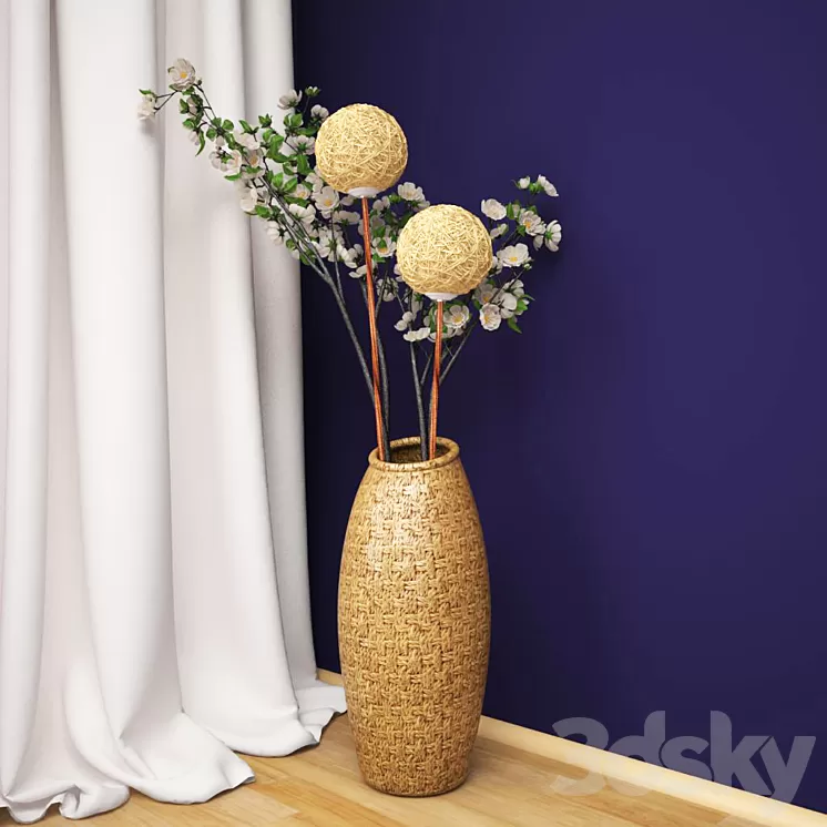 Lamp "Spring" 3D Model Lamp "Spring" 3D Model