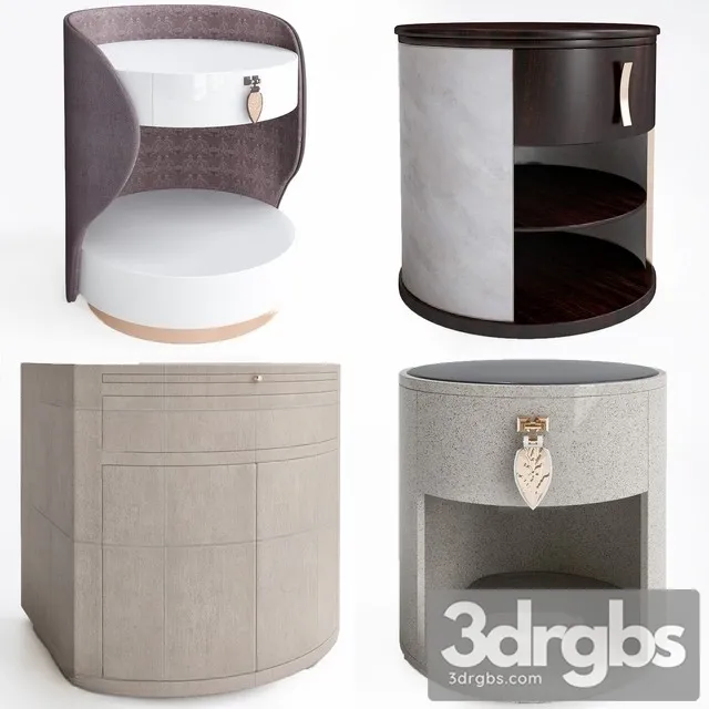 Lamp Table Collections 3D Model Download