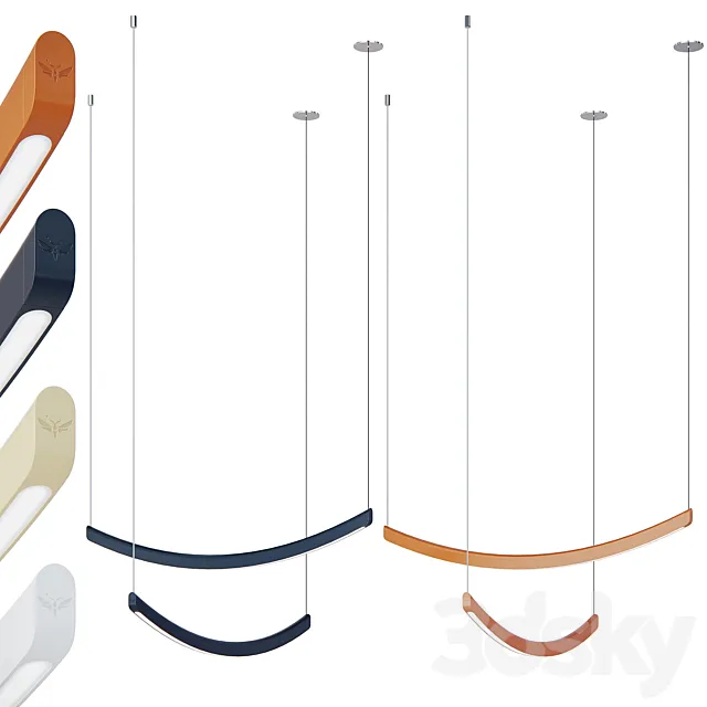 Lamp – Tasman Pendant by Nightworks 3D Model Lamp – Tasman Pendant by Nightworks 3D Model