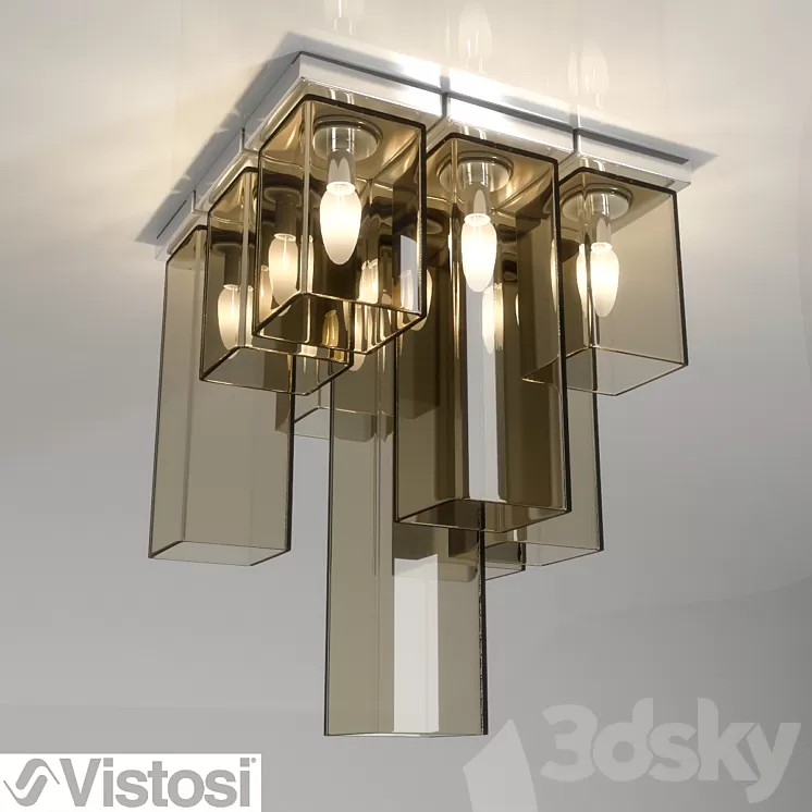 Lamp Vistosi TUBES 3D Model