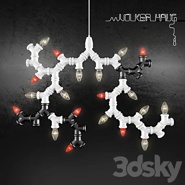 Lamp Volker Haug 3D Model Lamp Volker Haug 3D Model