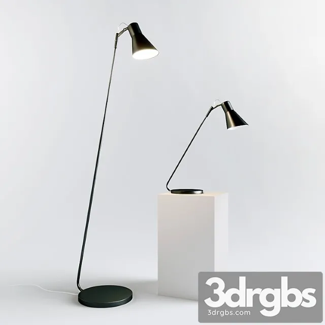 Lampa Napolnaia Nastolnaia Taia Lucente 3D Model Download