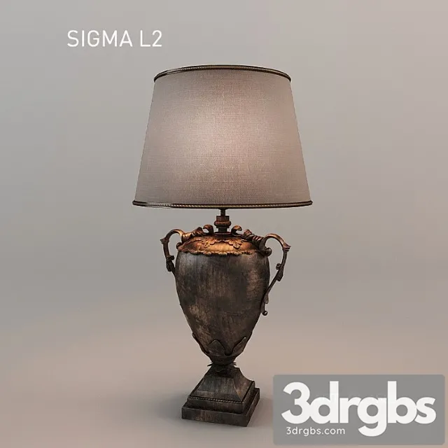Lampa Nastol Naia Sigma L2 3D Model Download