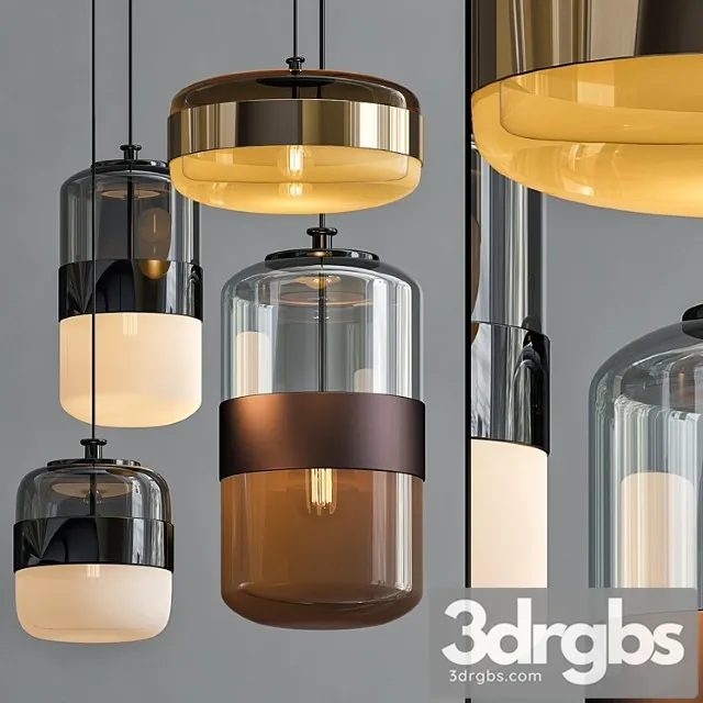 Lampada a sospensione futura 3D Model Download