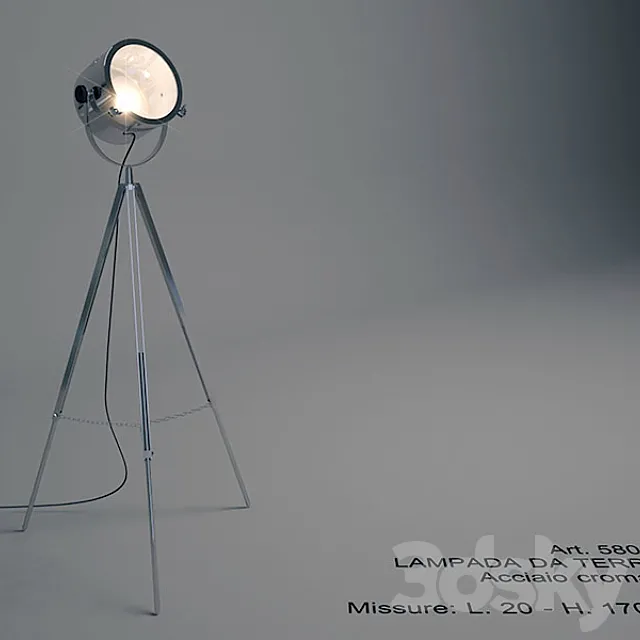 Lampada da terra 3DModel Lampada da terra 3DModel