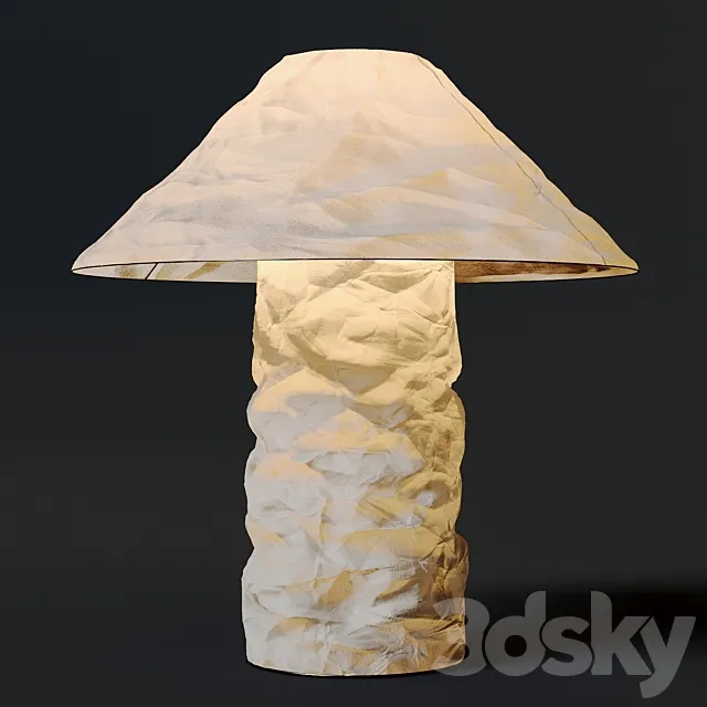 Lampampe by Ingo Maurer 1980 3D Model Lampampe by Ingo Maurer 1980 3D Model