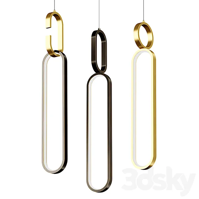 Lampatron BERGEN pendant light 3D Model Lampatron BERGEN pendant light 3D Model