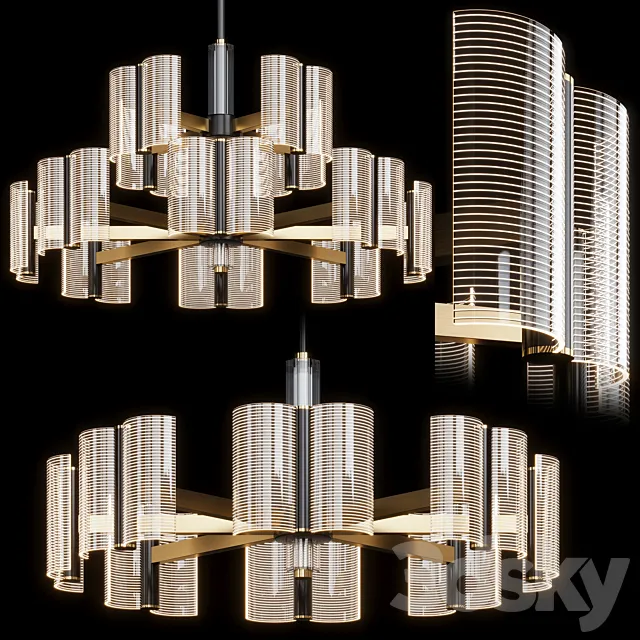 Lampatron Chandelier SENSE C 3D Model