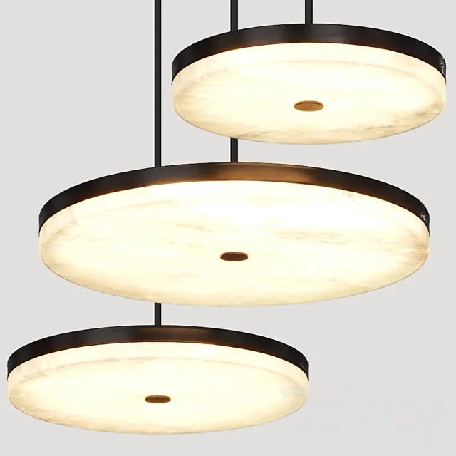 Lampatron Coal Pendant Lamps 3D Model