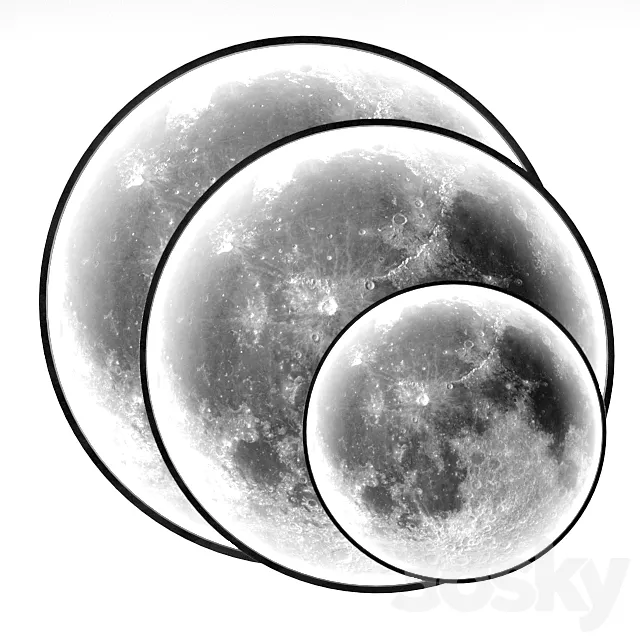 Lampatron COSMOS MOONLIGHT 3DModel Lampatron COSMOS MOONLIGHT 3DModel