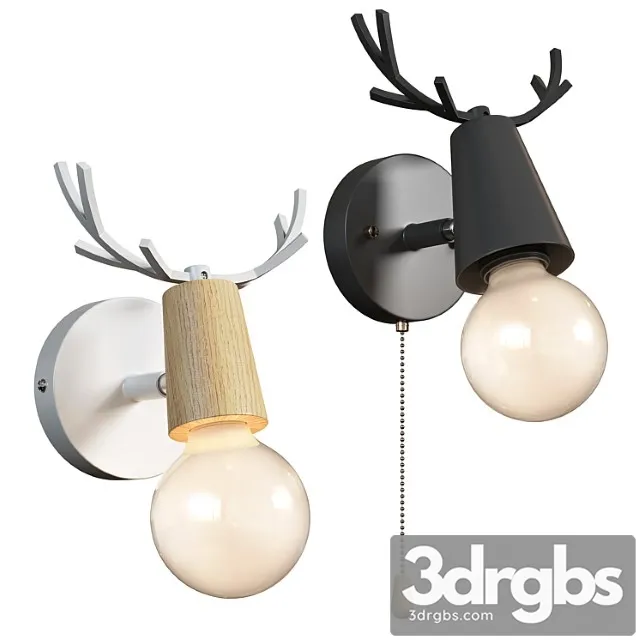 Lampatron deer wall lamps Lampatron deer wall lamps