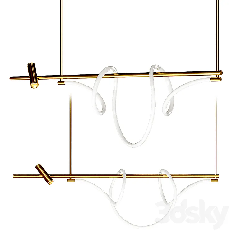 Lampatron DEMAS pendant light 3D Model Free Download