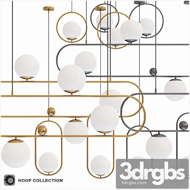 Lampatron hoop collection 3D Model Download Lampatron hoop collection 3D Model Download