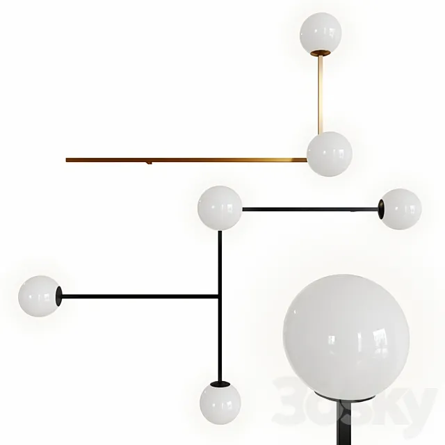 Lampatron LINES 13 3D Model Lampatron LINES 13 3D Model