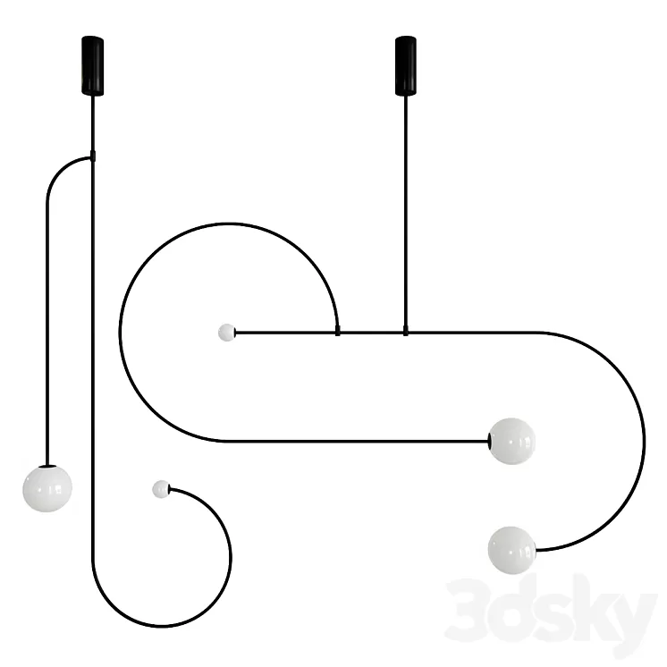 Lampatron LINES 2 | LINES 4 3D Model Lampatron LINES 2 | LINES 4 3D Model