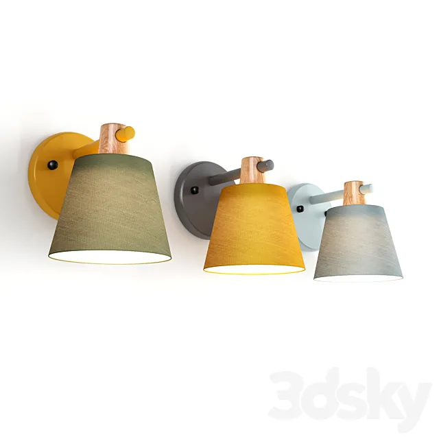 lampatron NATURA WALL lamp 3DModel