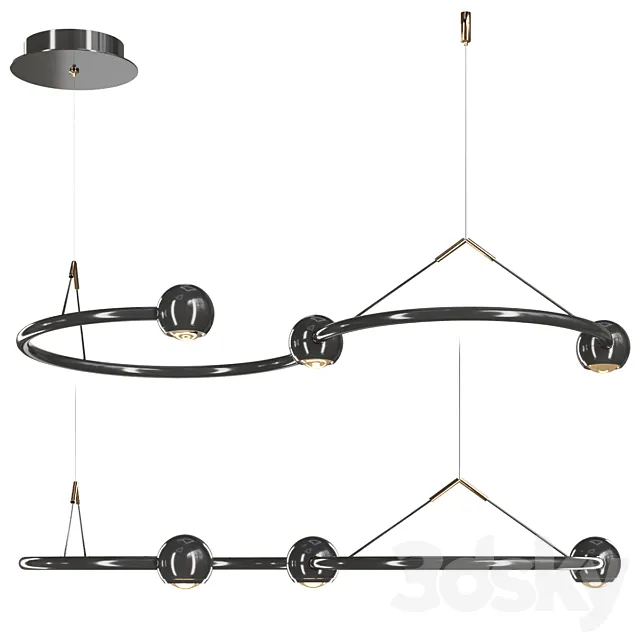 Lampatron OCTAVIUS S pendant light 3D Model Lampatron OCTAVIUS S pendant light 3D Model