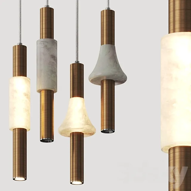 Lampatron Olavia Pendant Lamps 3D Model