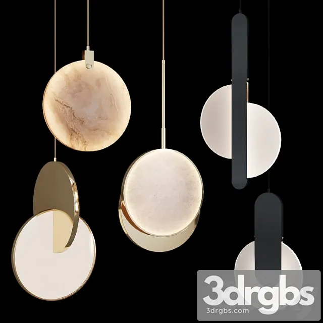 Lampatron pendant set 3D Model Download