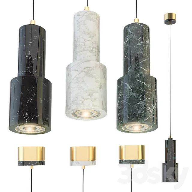 Lampatron PING Chandelier 3D Model