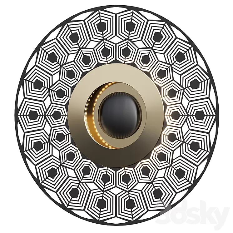 lampatron PLANCHET A sconce 3D Model lampatron PLANCHET A sconce 3D Model