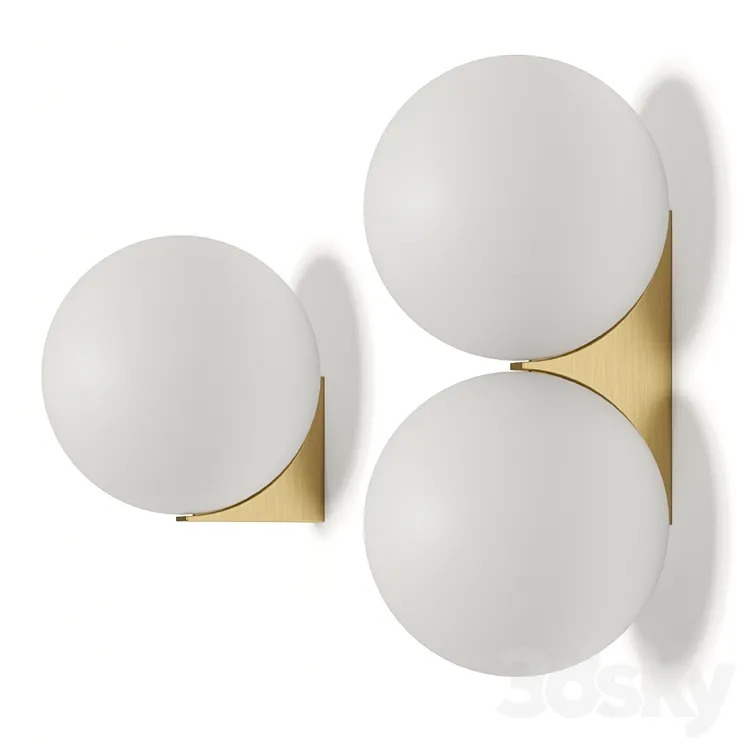 Lampatron Polly Wall Lamps 3D Model Free Download