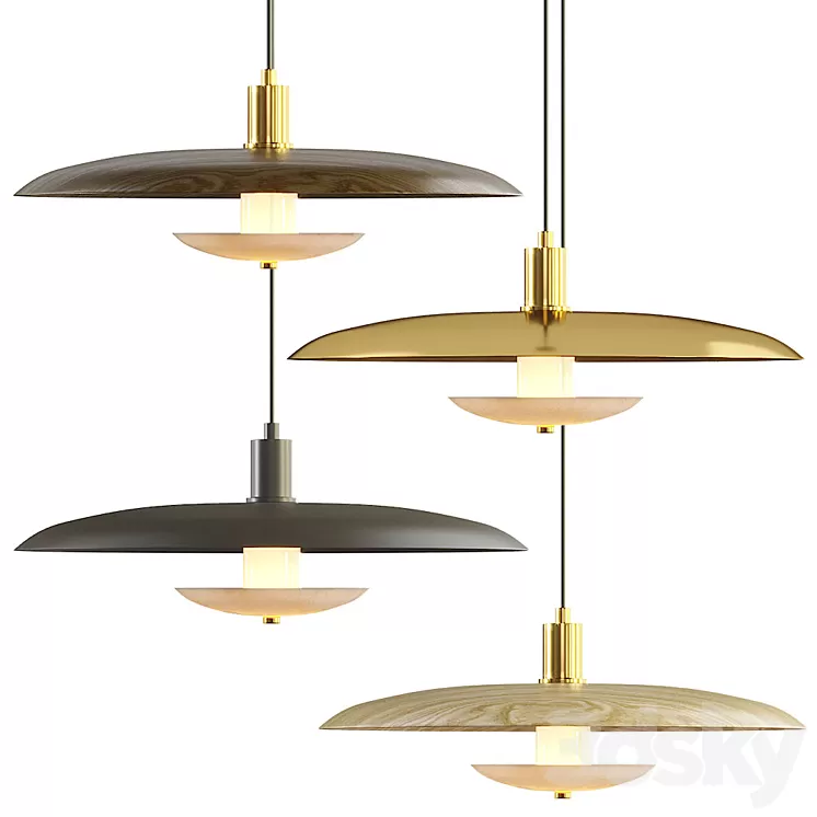Lampatron Reason pendant lamp 3D Model Free Download