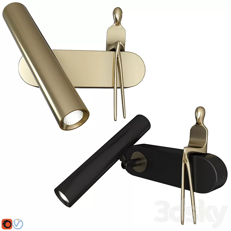 Lampatron REMUS. Spot Arte Albert 3D Model Free Download