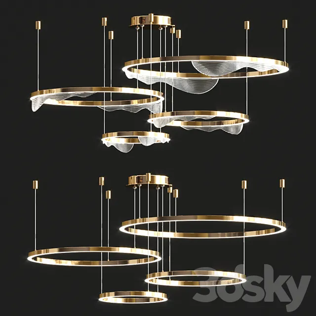 Lampatron ring collection 3DModel