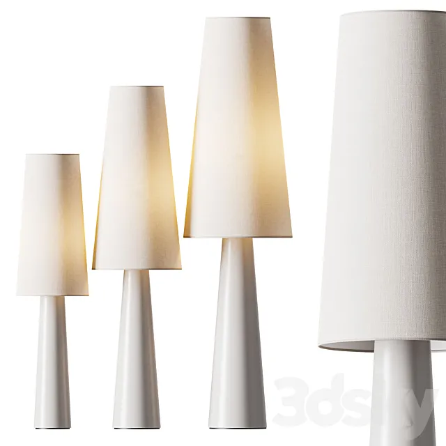 Lampatron Rudvald Floor Lamps 3D Model Lampatron Rudvald Floor Lamps 3D Model