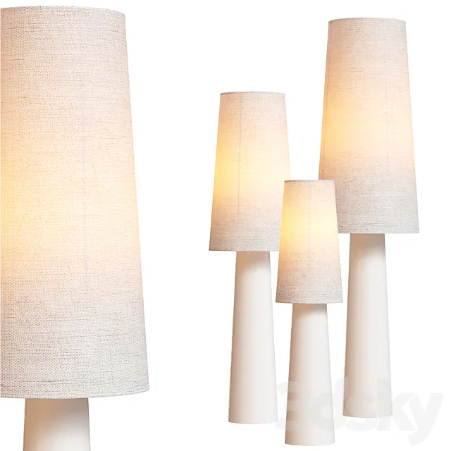 Lampatron RUDVALD floor light 3D Model Lampatron RUDVALD floor light 3D Model