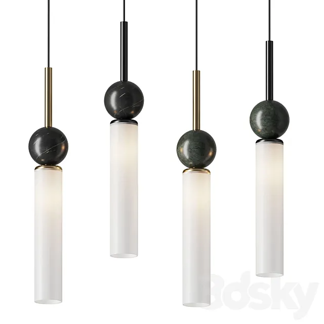 Lampatron Sensei One Pendant Lamp 3D Model Lampatron Sensei One Pendant Lamp 3D Model