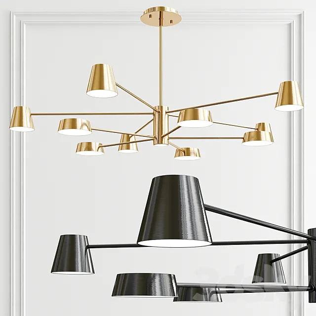 Lampatron Toivalo Chandelier 3D Model