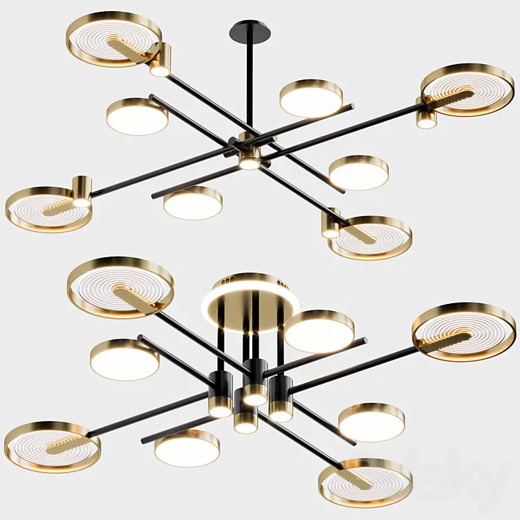 Lampatron VILTA & VILTA CH pendant light 3D Model Free Download