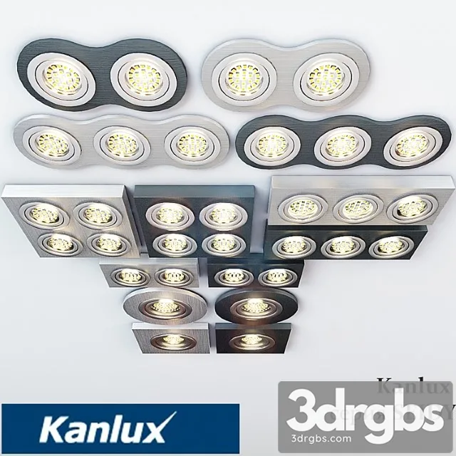 Lamps Kanlux Series Seidy 3D Model Download