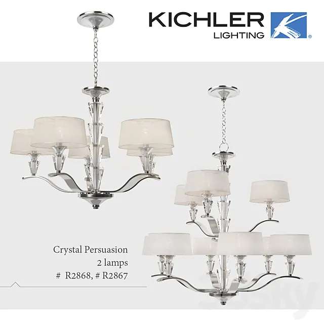 Lamps Kichler Crystal Persuasion 3DModel Lamps Kichler Crystal Persuasion 3DModel