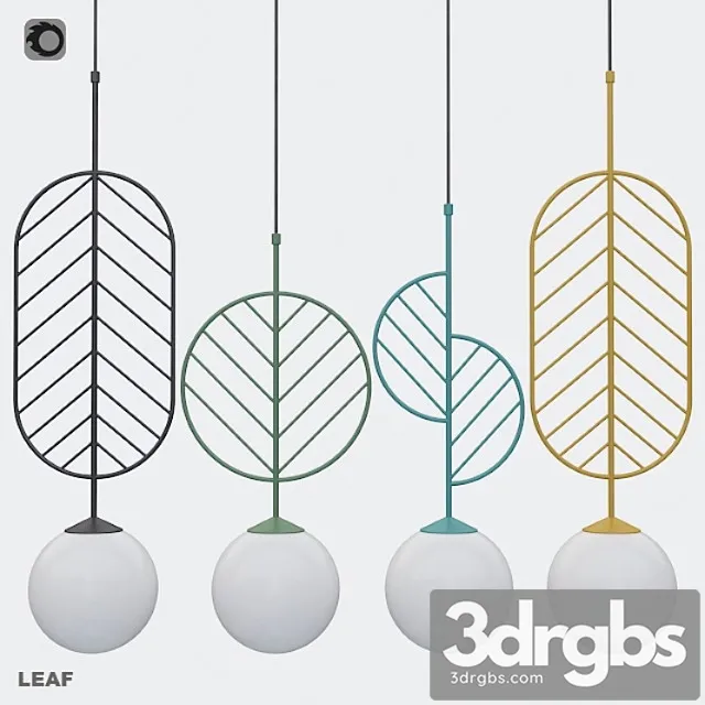 Lamps lampatron leaf collection 3D Model Download