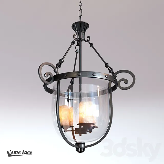 Lamps suspended L’Arte Luce Fort L50303.46 3DModel Lamps suspended L’Arte Luce Fort L50303.46 3DModel